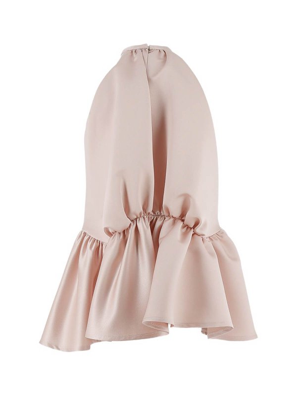 Baby Blumarine: ニーレングスドレス online - 膝丈ドレス - ヌードカラー
