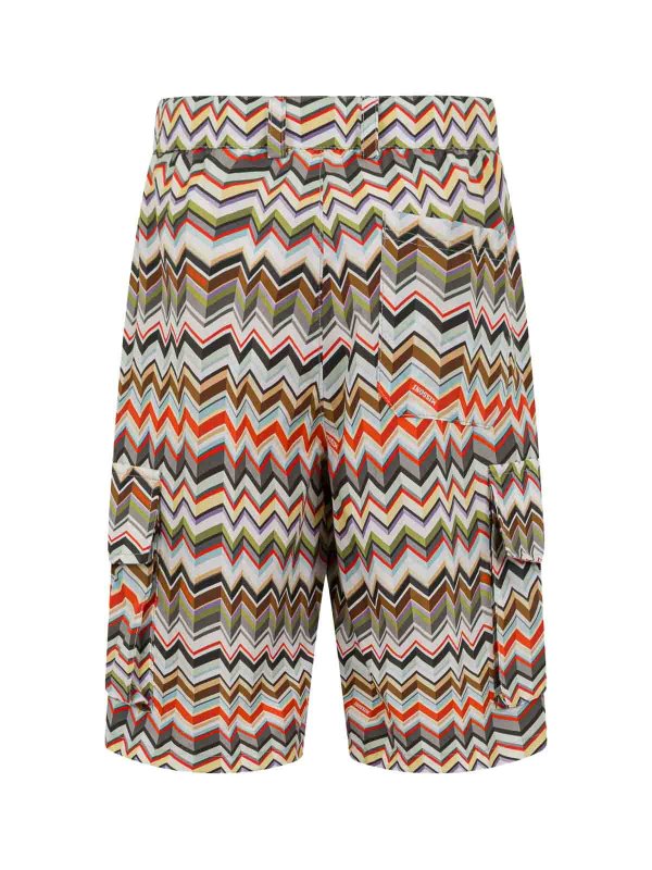 MISSONI: トラウザーショーツ online - ショートパンツ - マルチカラー