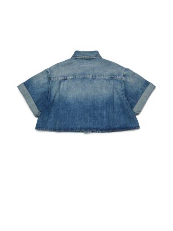 MM6 MAISON MARGIELA: シャツ online - シャツ - ブルー