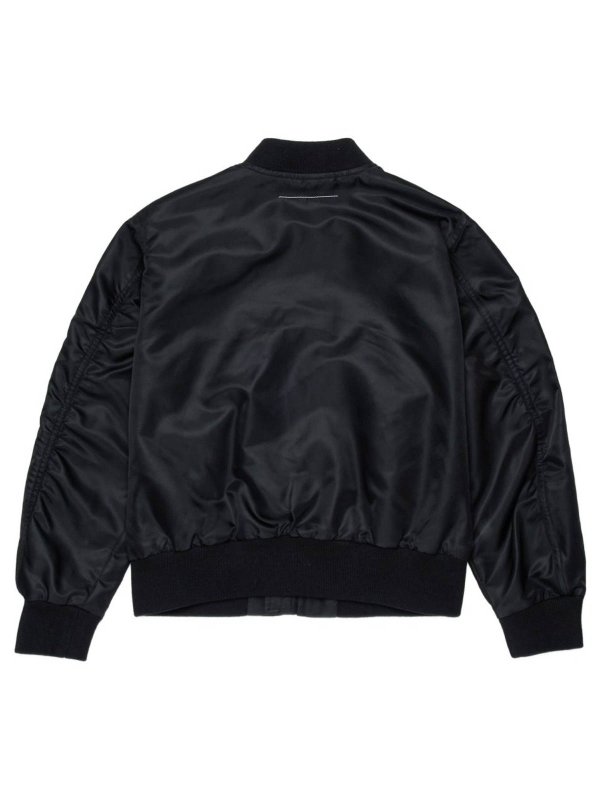 MM6 MAISON MARGIELA: ボンバージャケット online - ボンバージャケット - 黒