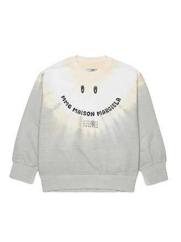 MM6 MAISON MARGIELA: スウェット＆セーター - スウェットシャツ/セーター - グレー