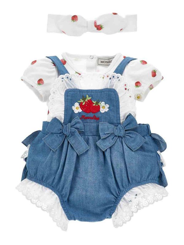 MONNALISA: jumpsuits - Complete with logo