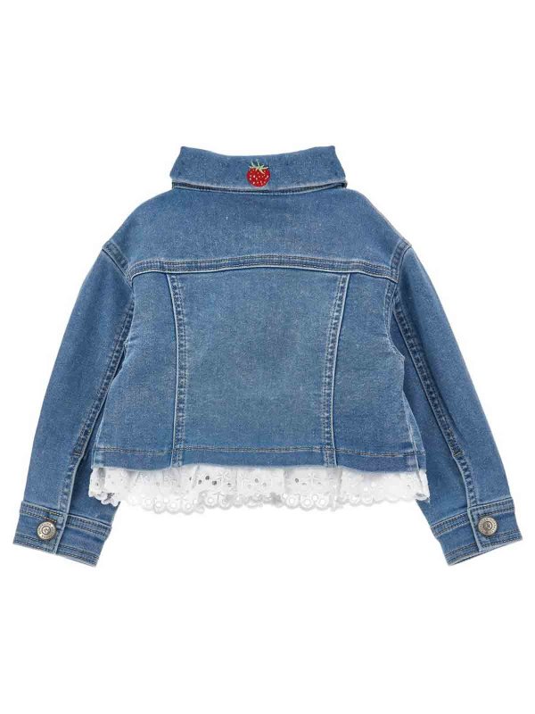 MONNALISA: denim jacket online - Denim jacket