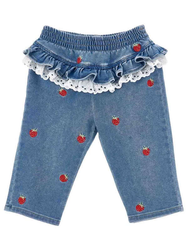 MONNALISA: ストレートジーンズ online - ストレートジーンズ - ブルー