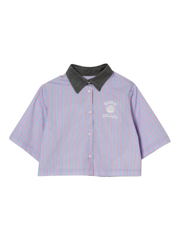 M.S.G.M. KIDS: Hemden - Hemd - Blau