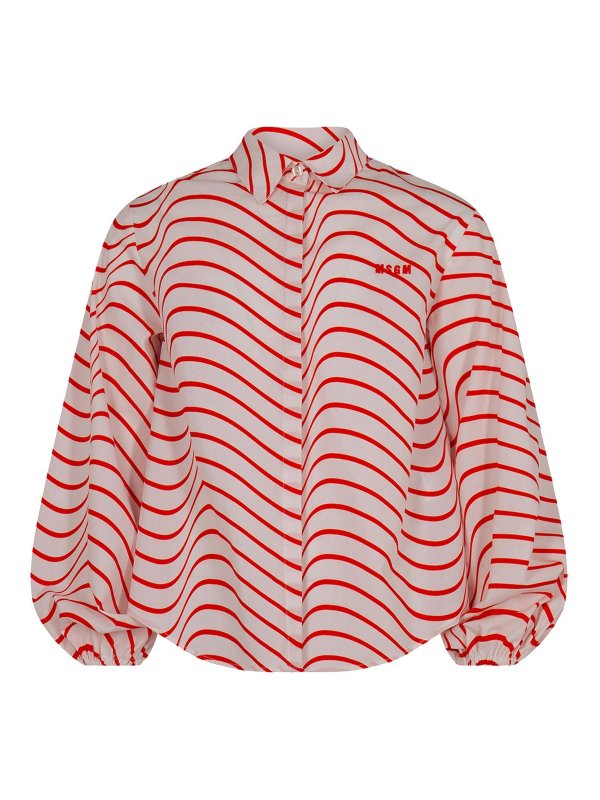 M.S.G.M. KIDS: shirts - Patterned Shirt