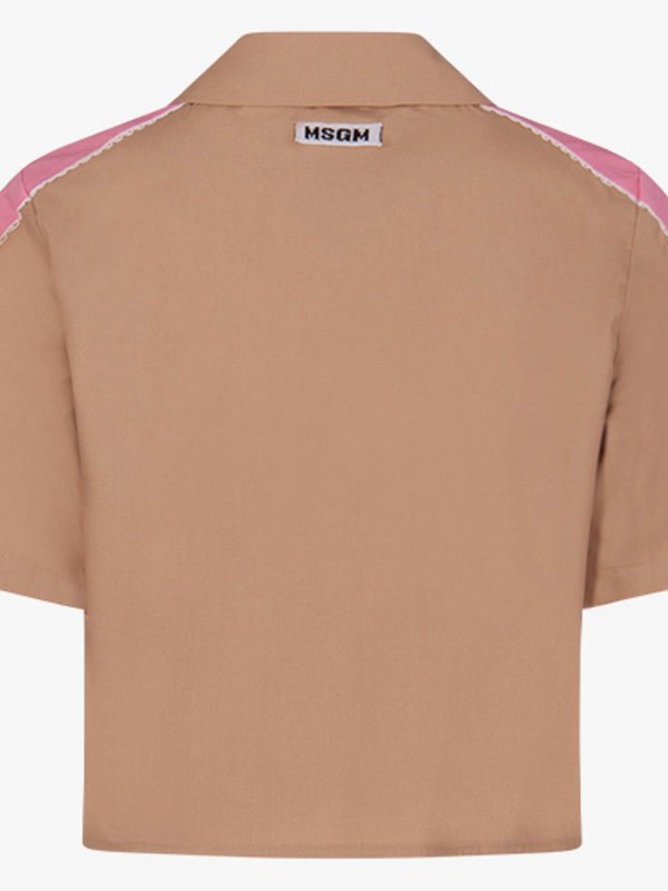 M.S.G.M. KIDS: Hemden online - Hemd - Beige