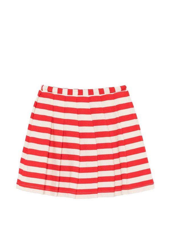 M.S.G.M. KIDS: ニーレングススカート＆ミディ丈 online - 膝丈/ミディスカート - 赤