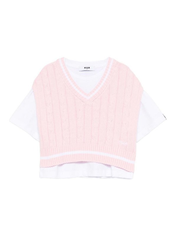 M.S.G.M. KIDS: Westen - Weste - Nude