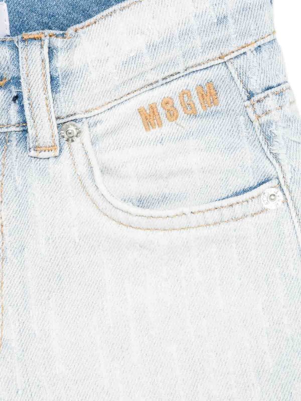 The Best Shops M.S.G.M. KIDS: Hosen Shorts - Shorts - Blau