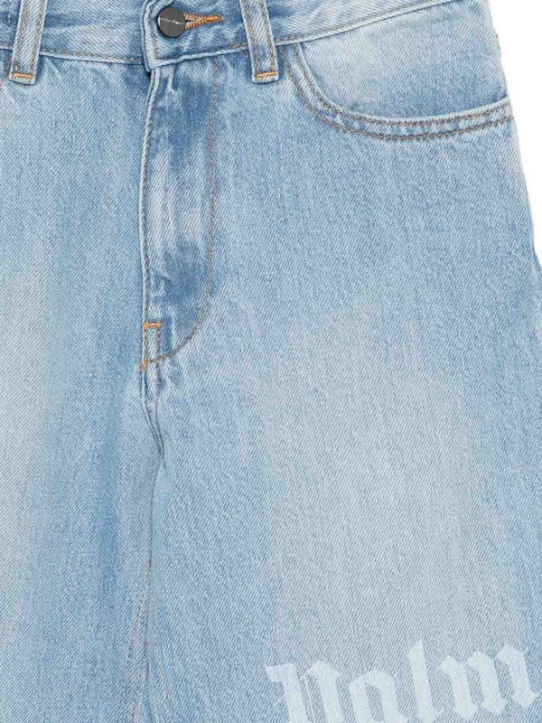 The Best Shops Palm Angels: ストレートジーンズ - ストレートジーンズ - ブルー