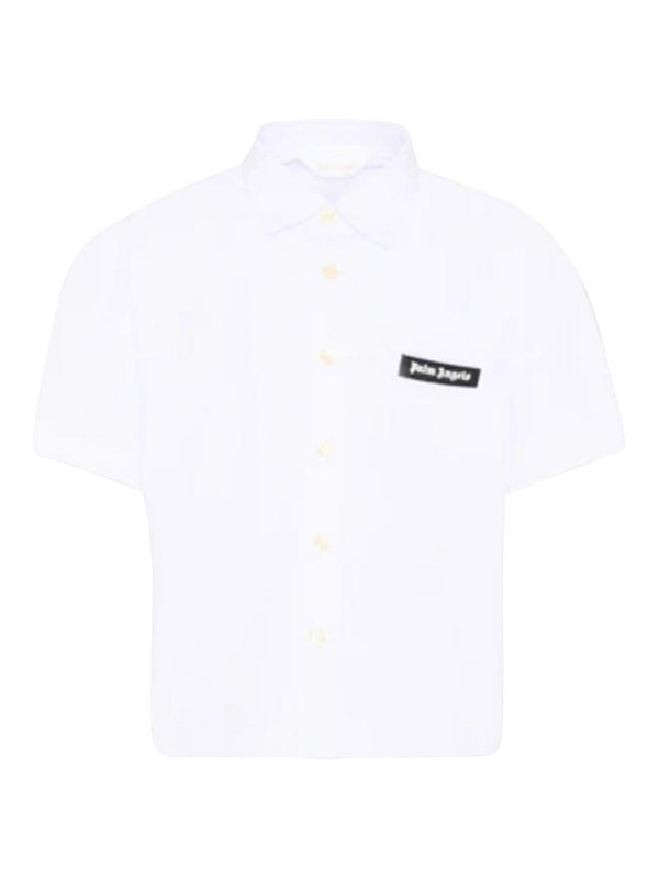 Palm Angels: シャツ - シャツ - 白