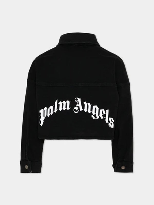 Palm Angels: デニムジャケット online - デニムジャケット - 黒