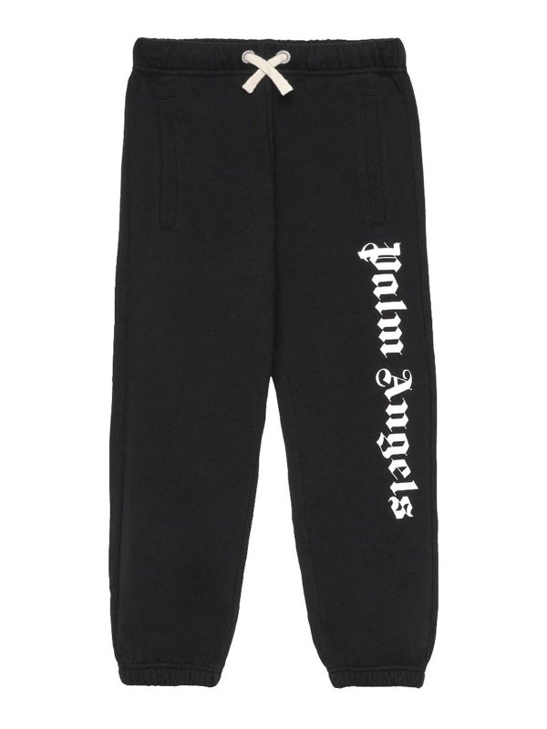 Palm Angels: カジュアルトラウザー - カジュアルパンツ - 黒