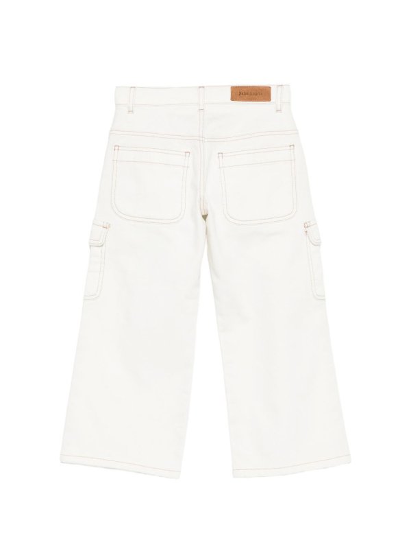 Palm Angels: カジュアルトラウザー online - カジュアルパンツ - 白