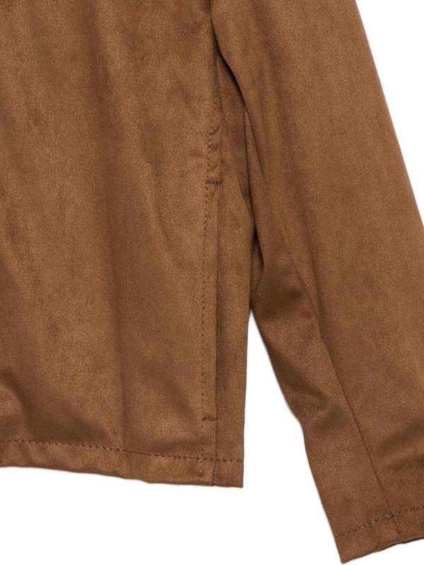 The Best Shops Paolo Pecora: カジュアルジャケット - カジュアルジャケット - ブラウン