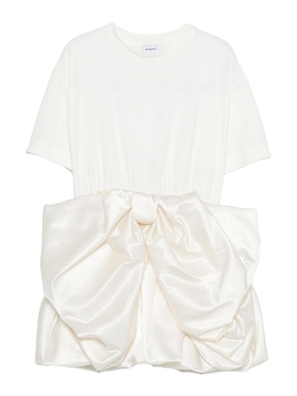 Pinko: t-shirt - Abito Con Fiocco
