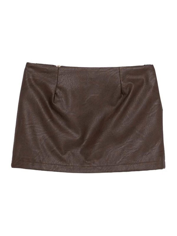 The Best Shops Pinko: Knielange und Midi Röcke - Midirock - Braun