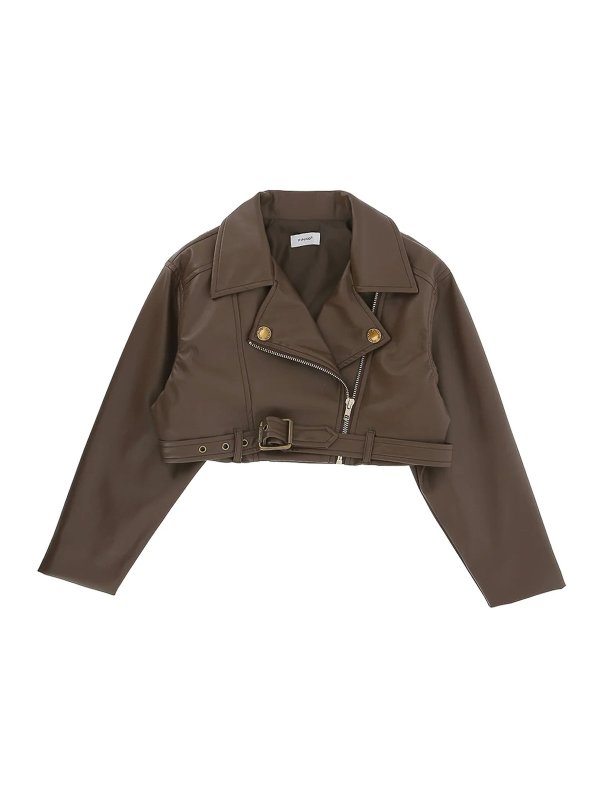 Pinko: レザージャケット online - レザージャケット - ブラウン