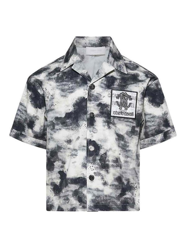 ROBERTO CAVALLI: シャツ - シャツ - 黒