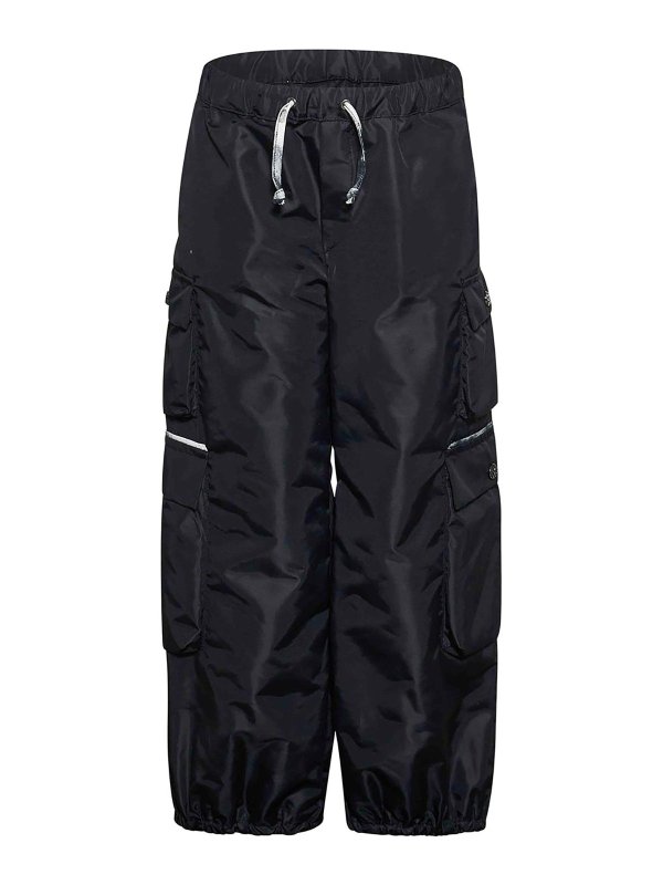 ROBERTO CAVALLI: カジュアルトラウザー - カジュアルパンツ - 黒