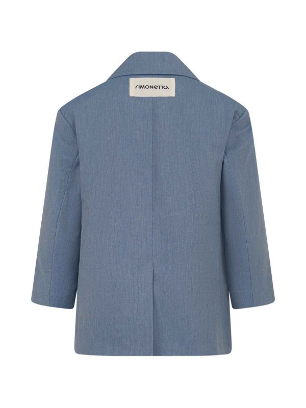 Simonetta: カジュアルジャケット online - カジュアルジャケット - ブルー