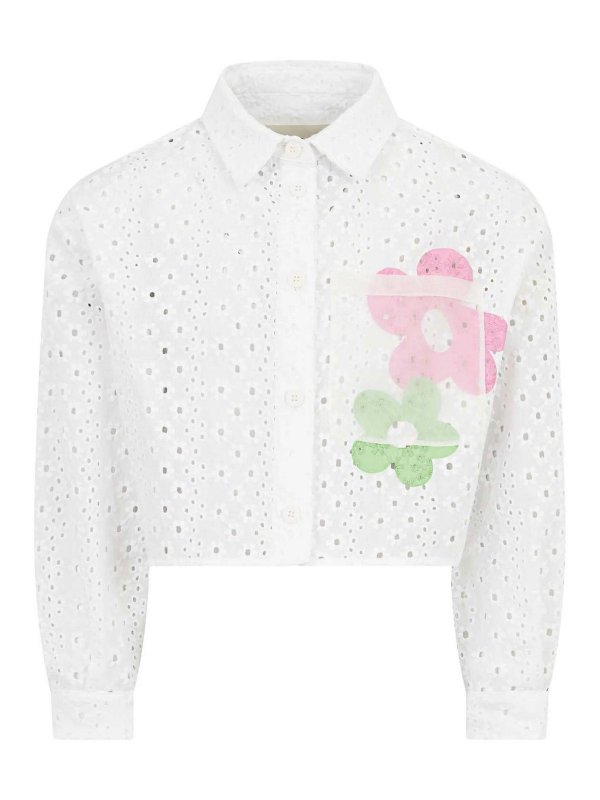 Simonetta: Camisas - Camisa - Blanco
