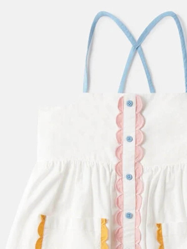 膝丈ドレス - 白 shop online: STELLA McCARTNEY