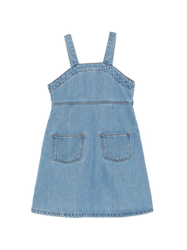 STELLA McCARTNEY: ニーレングスドレス online - 膝丈ドレス - ブルー