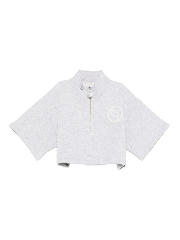 STELLA McCARTNEY: Sudaderas y suéteres - Sudadera - Gris