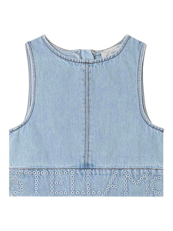 STELLA McCARTNEY: Chalecos  - Chaleco - Azul