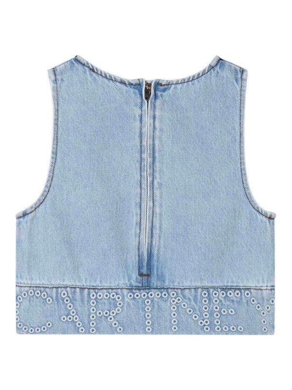 STELLA McCARTNEY: Chalecos  online - Chaleco - Azul