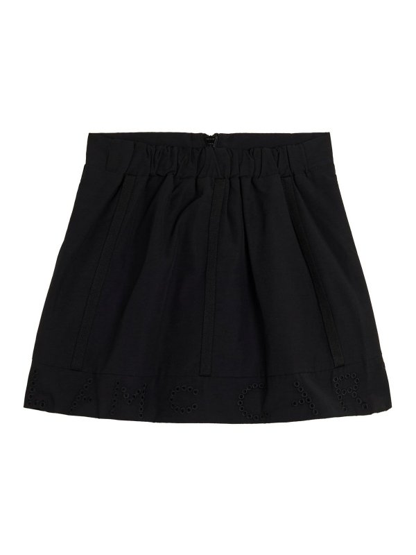 STELLA McCARTNEY: ニーレングススカート＆ミディ丈 - 膝丈/ミディスカート - 黒