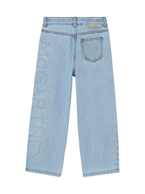 STELLA McCARTNEY: ストレートジーンズ online - ストレートジーンズ - ブルー