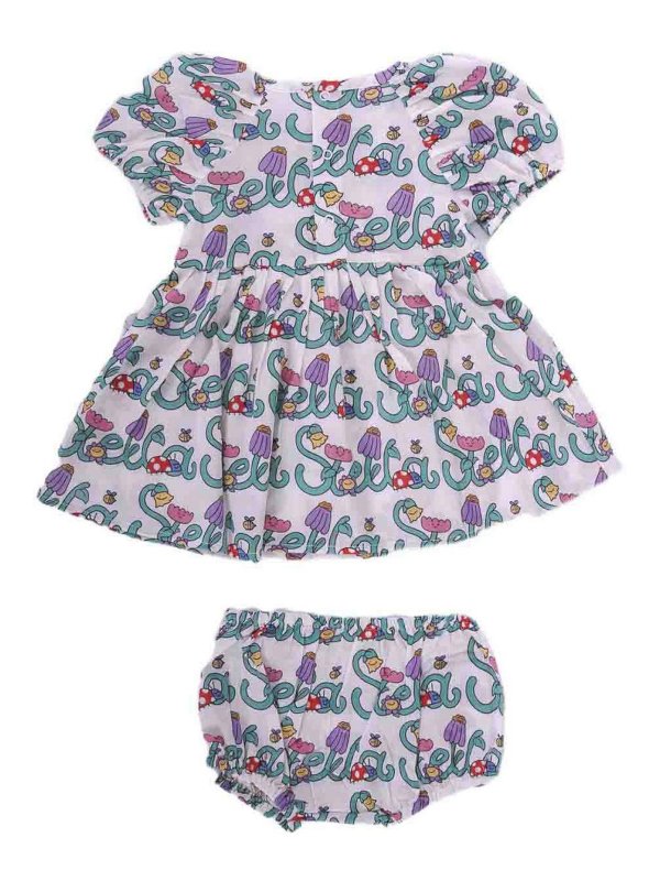 STELLA McCARTNEY: ニーレングスドレス - 膝丈ドレス - クリーム