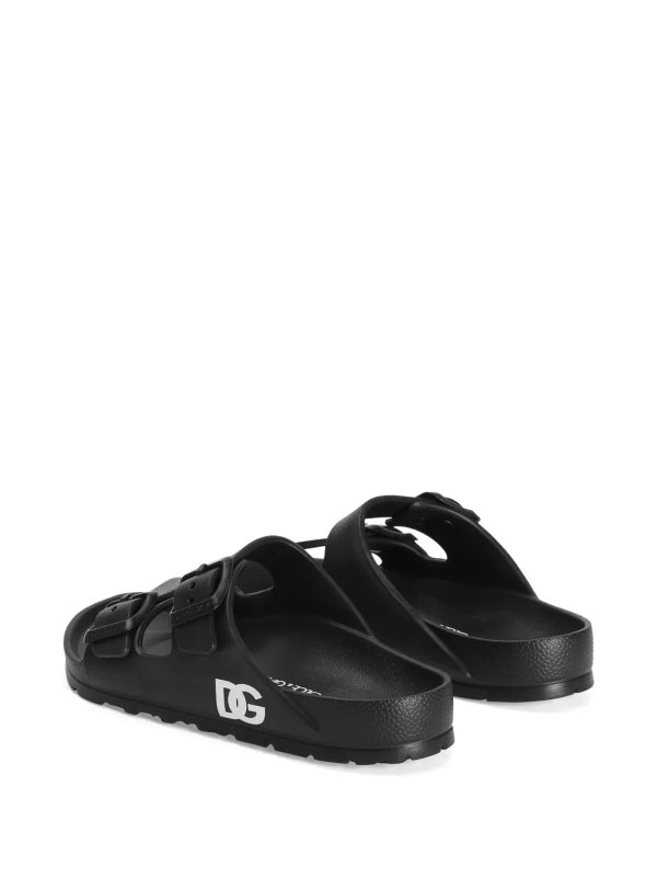 The Best Shops Dolce & Gabbana Jr: サンダル - サンダル - 黒