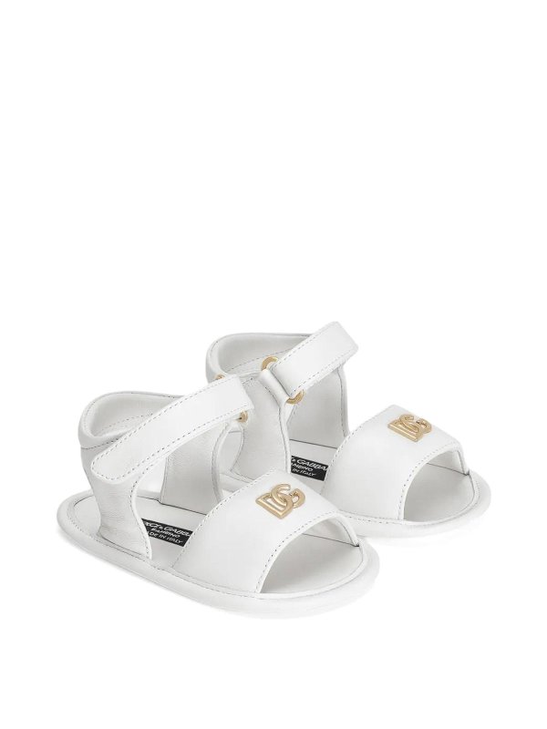 Dolce & Gabbana Jr: サンダル - サンダル - 白