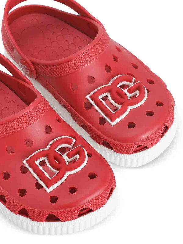サンダル - 赤 shop online: Dolce & Gabbana Jr