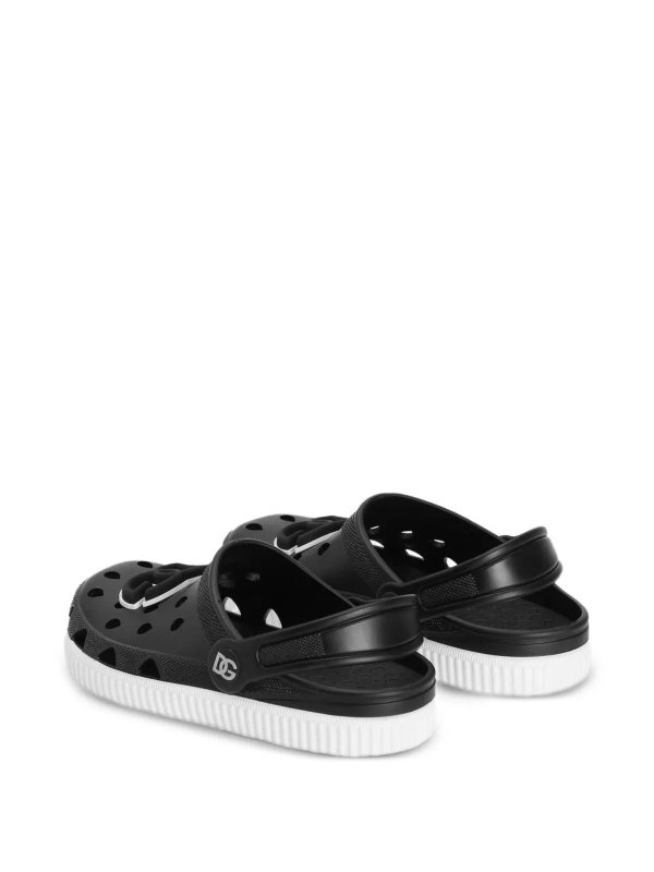 The Best Shops Dolce & Gabbana Jr: サンダル - サンダル - 黒