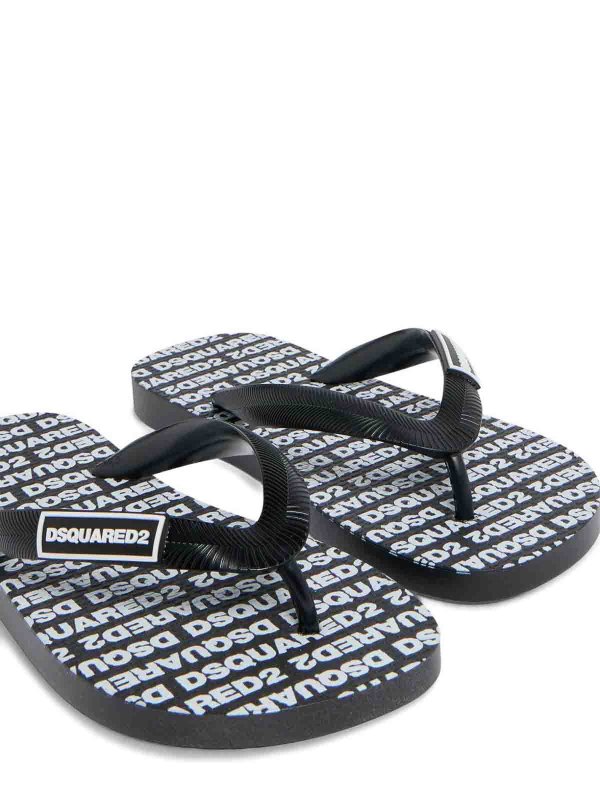 The Best Shops DSQUARED2: sandali - Infradito Con Logo