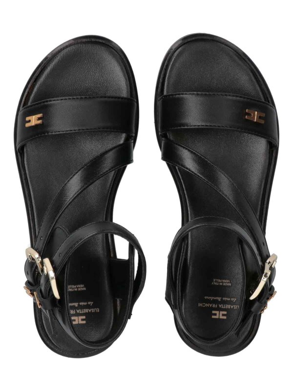 ELISABETTA FRANCHI: サンダル online - サンダル - 黒