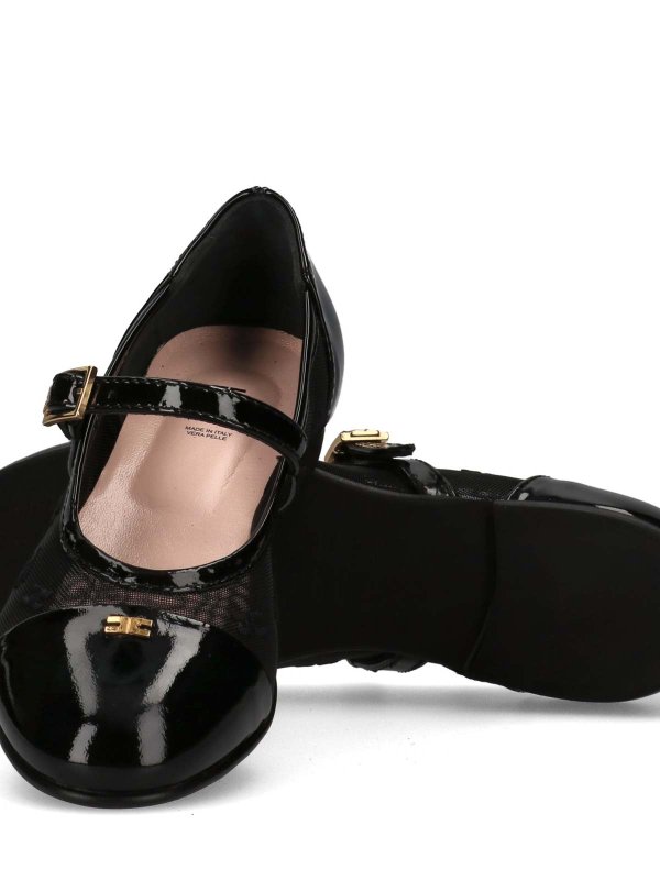 The Best Shops ELISABETTA FRANCHI: flat shoes - Dancer With Logo