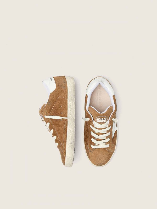 The Best Shops GOLDEN GOOSE: Chaussures de sport - Baskets - Marron