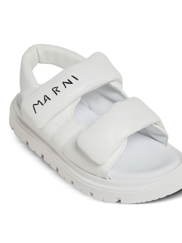 The Best Shops Marni: サンダル - サンダル - 白