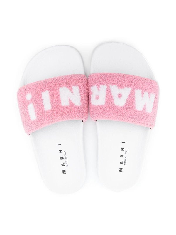 The Best Shops Marni: sandals - Slipper with logo