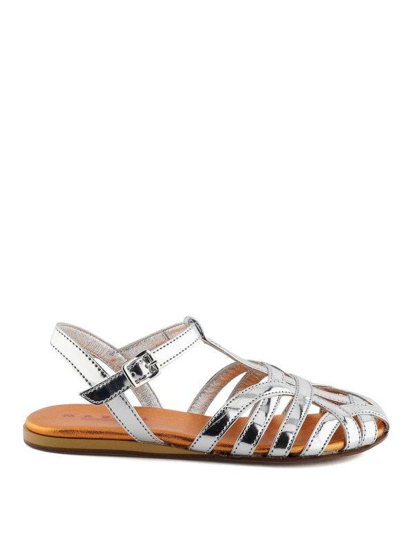 Marni: sandals - Silver Sandals