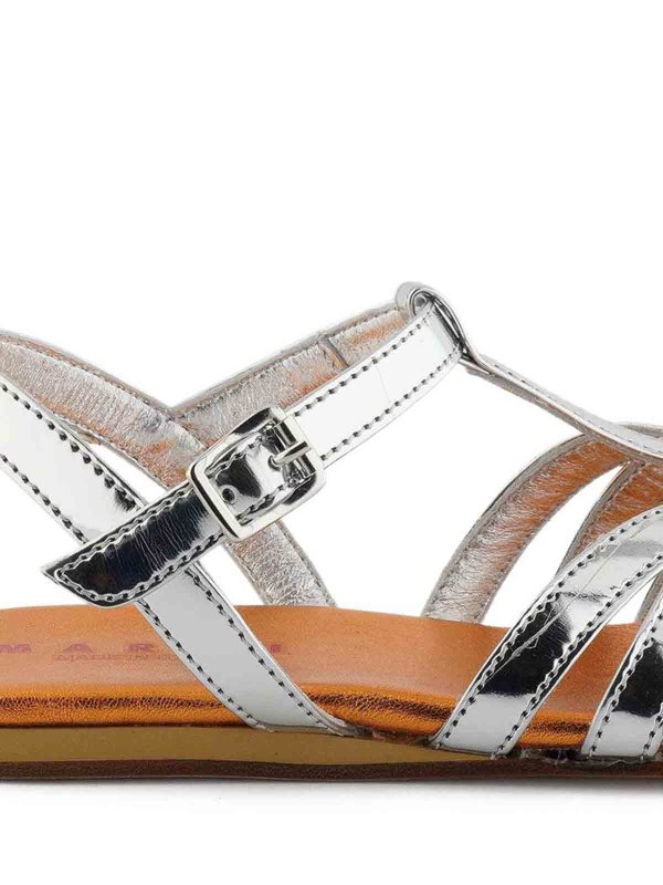 The Best Shops Marni: sandals - Silver Sandals