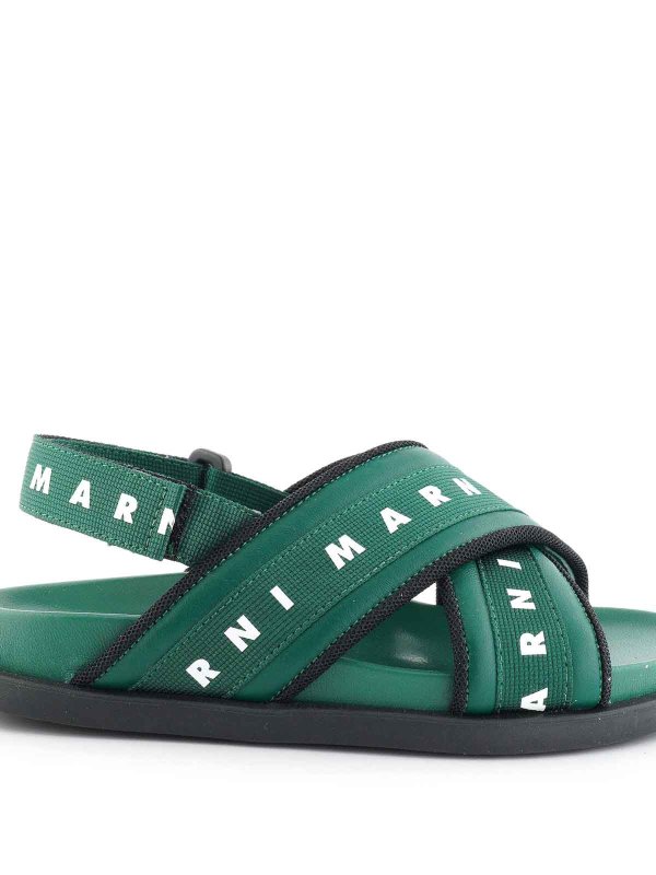 Marni: sandals online - Sandals With Logo
