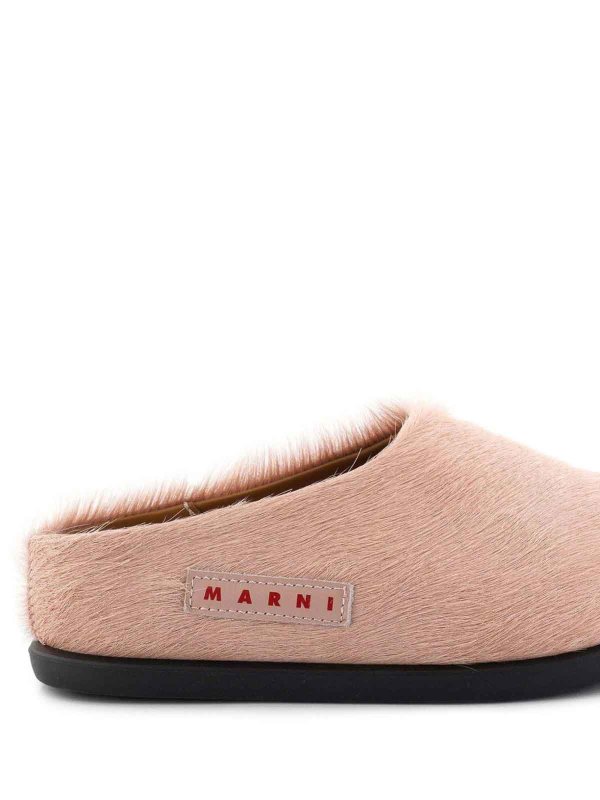 The Best Shops Marni: Mules - Mules - Nude