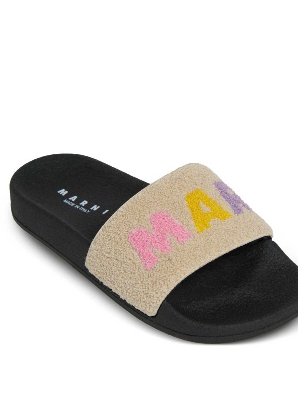 The Best Shops Marni: sandals - Slippers With Logo